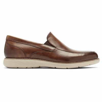 Sapatos Casual Rockport Garett Venetian Homem Marrom PT-26801